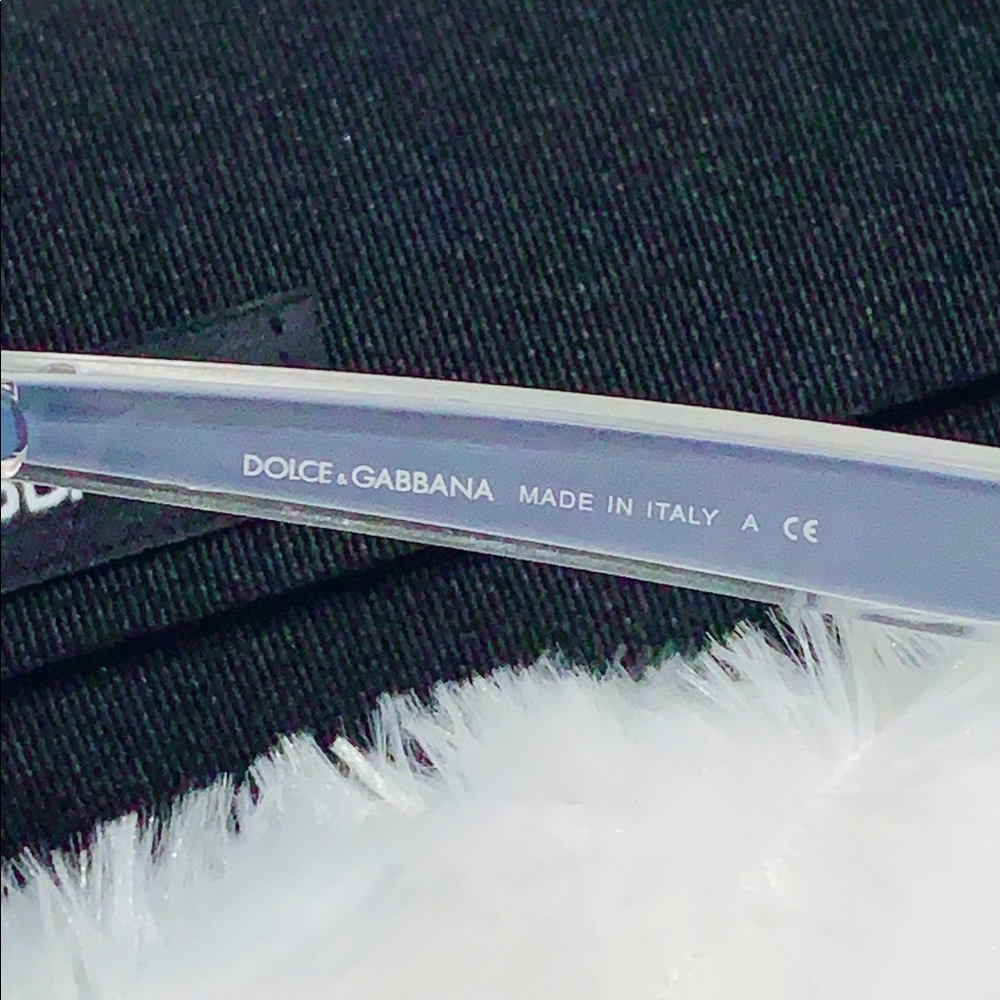 DOLCE & GABBANA Clear Cat Eye Sunglasses DG 6075 - Picture 3 of 7